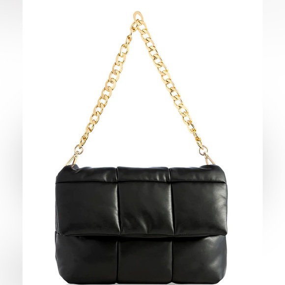 NWOT Shiraleah Quilted Oversized Clutch - Picture 2 of 11